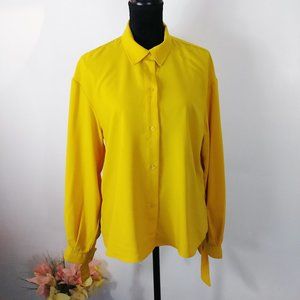 Rachel Zoe button down long sleeve size M